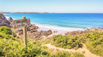 Photo de Plage du Perzic proche du Conquet dans le Finistère